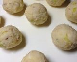 ポテトサラダの余りで♪タラコロッケ♪作り方3写真