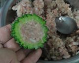 お弁当にも☆ゴーヤの豚肉詰め作り方6写真
