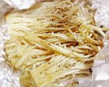 簡単◆エノキのバター醤油ホイル焼き◆作り方4写真