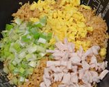 チキンラーメンおにぎり（そば飯）研究中！作り方6写真