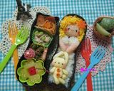 お弁当箱DEドレッシーガール♪作り方18写真