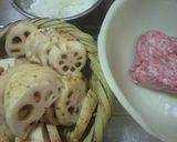 蓮根のはさみ揚げ作り方1写真