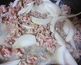 鶏白だしで作るかぼちゃのそぼろ煮作り方2写真