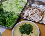 バジル香る塩焼きそば作り方1写真