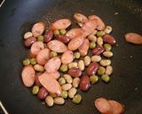 クミン香る♪ミックスお豆の彩りオムレツ作り方4写真