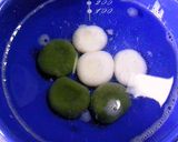 5分でできる2色白玉ぜんざい作り方4写真