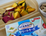 ルクエde～かぼちゃとさつま芋のサラダ～作り方1写真