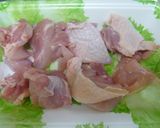 バター香る♪　薩摩芋と鶏の味噌炒め作り方1写真