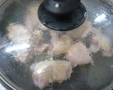 バター香る♪　薩摩芋と鶏の味噌炒め作り方4写真