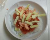 離乳食後期～鮭とトマトのドリア☆作り方2写真