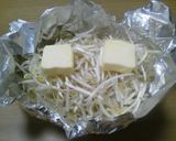 もやしのホイル焼き☆バター味作り方2写真