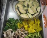 【おかず】カジキのカラフルトマトソース煮作り方1写真