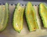 ゴーヤの肉詰め作り方1写真
