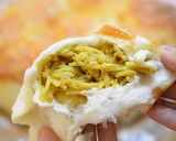 ホシノでふわふわ!塩麹ツナカレーそばパン作り方11写真