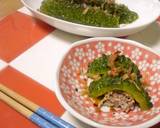 ゴーヤの肉詰め作り方10写真