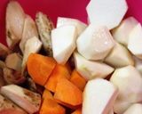 田舎風♡いりどり♡煮物♪( ´θ｀)ノ作り方3写真