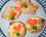 ♥お弁当に♥簡単くるくるエビ焼き♥作り方5写真