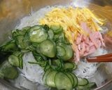 春雨とハムの酢の物作り方12写真
