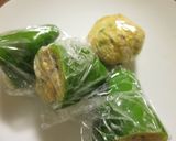 お弁当に♡卵のピーマンカップとボール♫作り方7写真