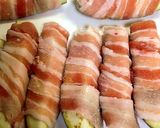 なすを豚バラでマキマキ照り焼き作り方2写真