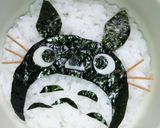 キャラ弁*簡単トトロ弁当*作り方4写真