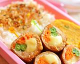 カラフル野菜とチーズの豚ソース巻き作り方6写真