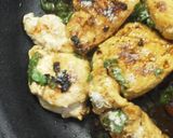 ムネ肉で♪チキンのバジルチーズソテー作り方9写真