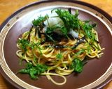 簡単混ぜるだけ☆なめたけ＆ツナのパスタ♫作り方4写真