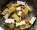 ＊しろな(小松菜）と厚揚げの旨煮＊作り方4写真