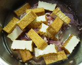 ＊しろな(小松菜）と厚揚げの旨煮＊作り方4写真