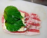 豚肉の海苔チー巻きステーキ作り方2写真