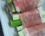 茄子とオクラの豚肉巻（チリソース味）作り方2写真