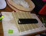 子供と超簡単生マグロ漬けネギトロ鉄火巻き作り方8写真