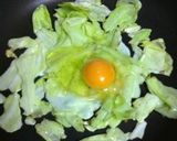 簡単！キャベツと卵のマヨ醤油炒め作り方3写真