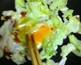 簡単！キャベツと卵のマヨ醤油炒め作り方4写真