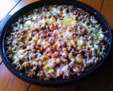 ＊スパイシーミート＆ポテトチーズ*。作り方7写真