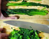 噛むご飯。【納豆・小松菜・茗荷和え】作り方2写真