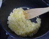 お店の味!きのこと海老のチーズリゾット作り方3写真