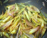 ＊みょうがのさっぱり酢醤油炒め＊作り方3写真