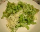 インスタント麺でさっぱりおいしいレタスとカニの冷し中華作り方8写真
