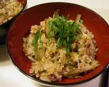 秋刀魚の炊き込みご飯 花椒風味作り方7写真