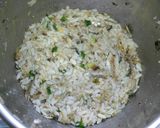 シシャモ入り☆お好み<ごはん>焼き作り方4写真