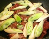 ■バター香る♪牛肉とねぎのバター醤油丼■作り方3写真