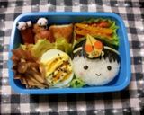 節分に♪鬼のお面のお弁当！！☆キャラ弁☆作り方11写真