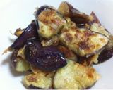 茄子だけおかず！ニンニク風味揚げ焼き作り方4写真
