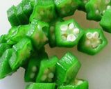 オクラの梅サラダ作り方1写真