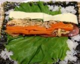 韓国風？ツナ巻キンパ作り方5写真