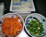 鶏ももと豆腐のあんかけソーメン作り方1写真