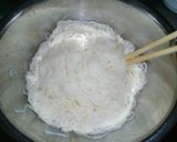 鶏ももと豆腐のあんかけソーメン作り方6写真