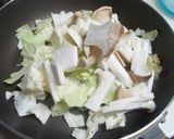 ➏エリンギとキャベツのペペロンチーノ➏作り方5写真